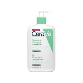 CERAVE Foaming Cleanser Gel Καθαρισμού για Κανονικές - Λιπαρές Επιδερμίδες 473ml
