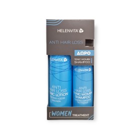 HELENVITA Anti Hair Loss Tonic Lotion Τονωτική Λοσιόν 100ml & Δώρο Anti Hair Loss Tonic Women Shampoo Τονωτικό Σαμπουάν Για Γυναίκες 100ml