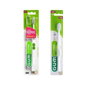 GUM ActiVital Sonic Soft 4110 White Ανταλλακτικές Κεφαλές 2τμχ
