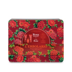 LERBOLARIO Rosa Puprurea - Segreti di Bellezza Trio Άρωμα 50ml,αφρόλουτρο τζελ 100 ml, και κρέμα σώματος