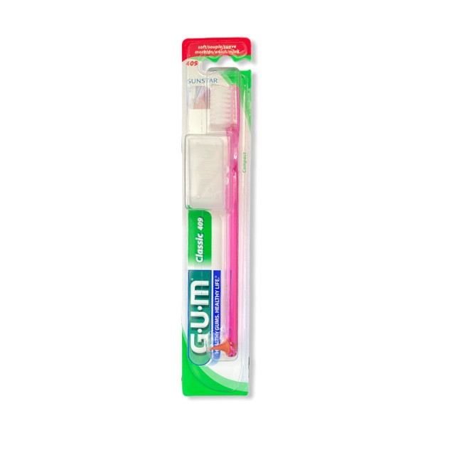 GUM 409 Classic Compact Soft Οδοντόβουρτσα