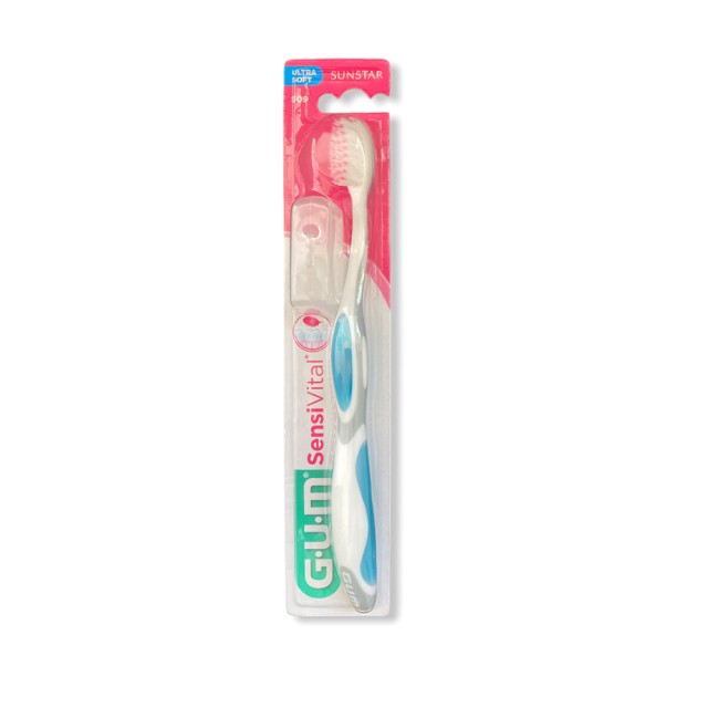GUM 509 Sensivital Toothbrush Οδοντόβουρτσα Μαλακή για Ευαίσθητα Ούλα