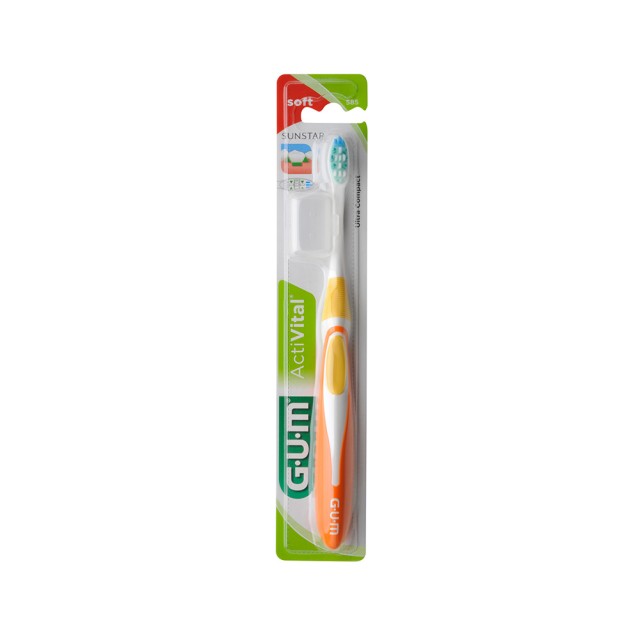 GUM 585 Activital Ultra Compact Soft Οδοντόβουρτσα Μαλακή