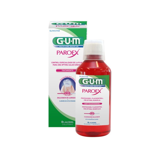 GUM 1784 Paroex 0.12% CHX 300ml Στοματικό Διάλυμα