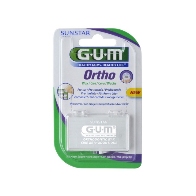 GUM Orthodontic Wax Unflavored Ορθοδοντικό Κερί