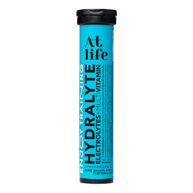 ATLIFE Hydralyte Electrolytes & Multivitamin Συμπλήρωμα Διατροφής Για Επίδοση & Ισορροπία 20 Αναβράζοντα Δισκία