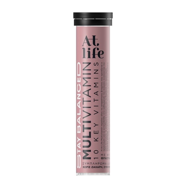 ATLIFE Multivitamin 10 Key Vitamin | Stay Balanced 20 αναβράζοντα δισκία