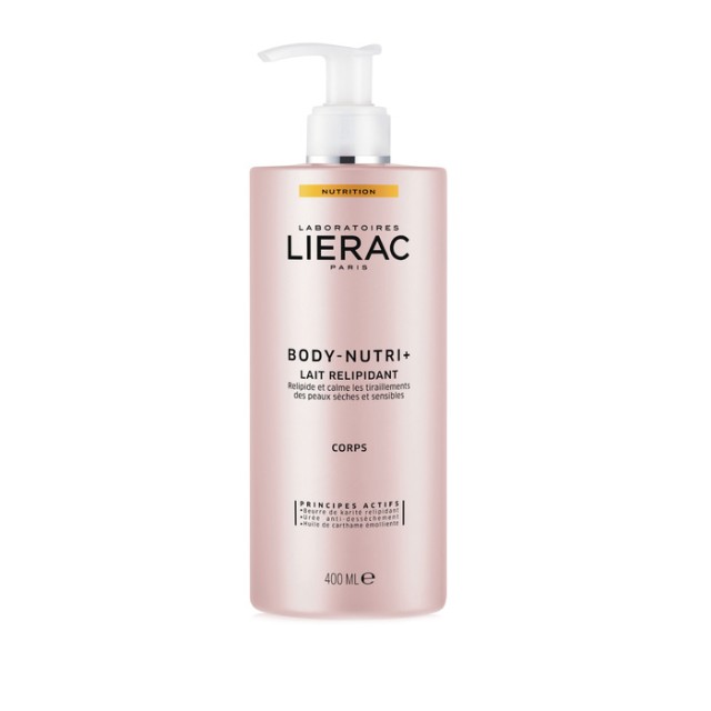 LIERAC Body-Nutri + Lait Relipidant Γαλάκτωμα Σώματος Κατά Της Ξηρότητας 400ml
