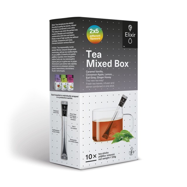 ELIXIR TEA Tea Mixed Box 10 ράβδοι τσαγιού