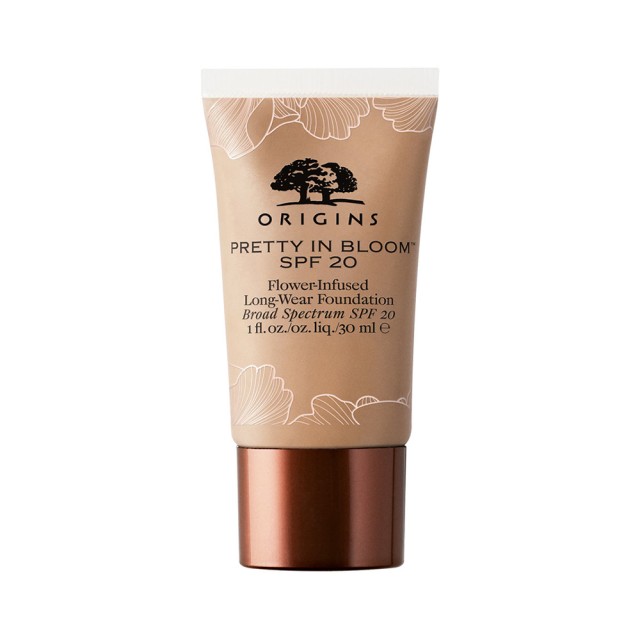 ORIGINS Pretty In Bloom™ Flower-Infused Long-Wear Foundation SPF20 - 510 Medium Deep Cool 30ml