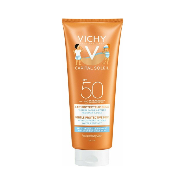 VICHY Capital Soleil Lait Kids Spf50+ Παιδικό Αντηλιακό Γαλάκτωμα 300ml