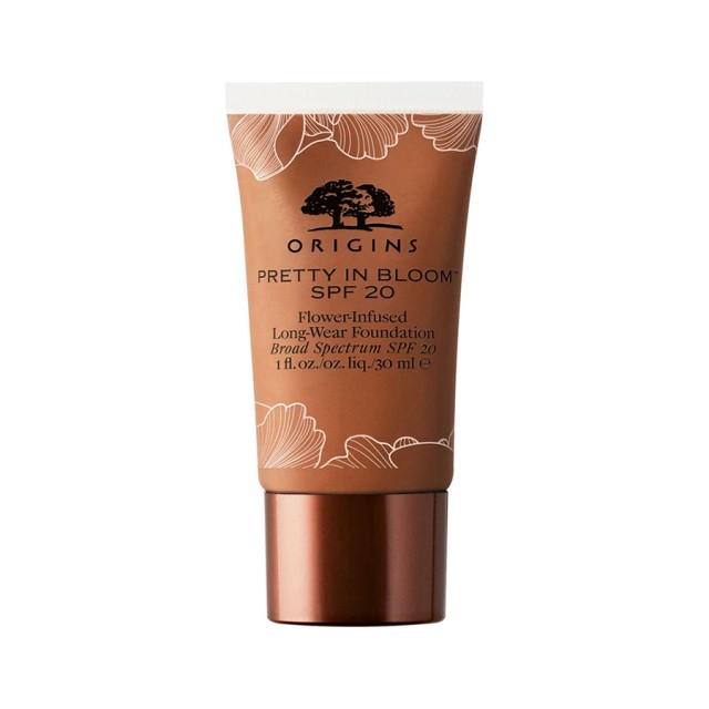 ORIGINS Pretty In Bloom™ Flower-Infused Long-Wear Foundation SPF20 - 700 Very Deep Neutral 30ml