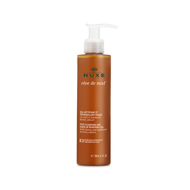 NUXE Reve de Miel Face Cleansing & Make-Up Removing Gel 200ml