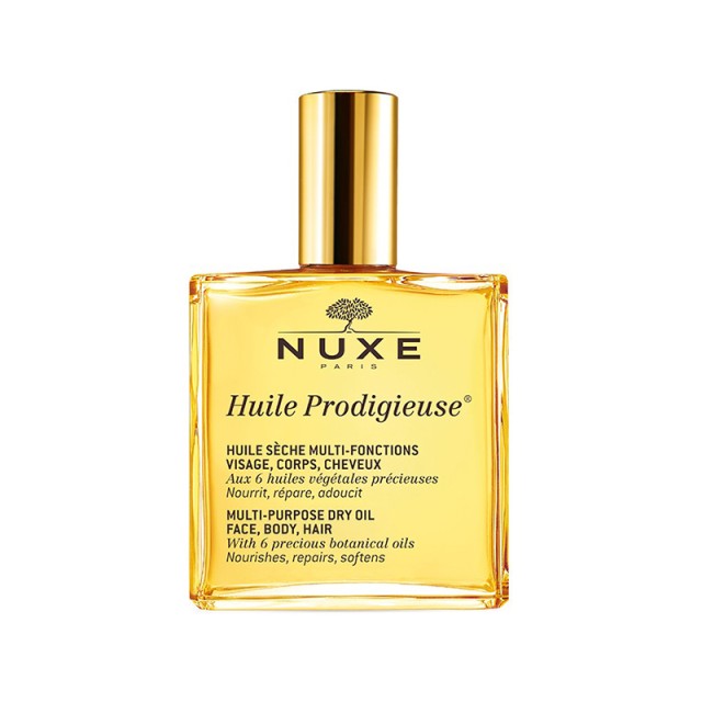 NUXE Huile Prodigieuse Multi Purpose Dry Oil Ξηρό Λάδι Ενυδάτωσης για Πρόσωπο, Σώμα & Μαλλιά 100ml