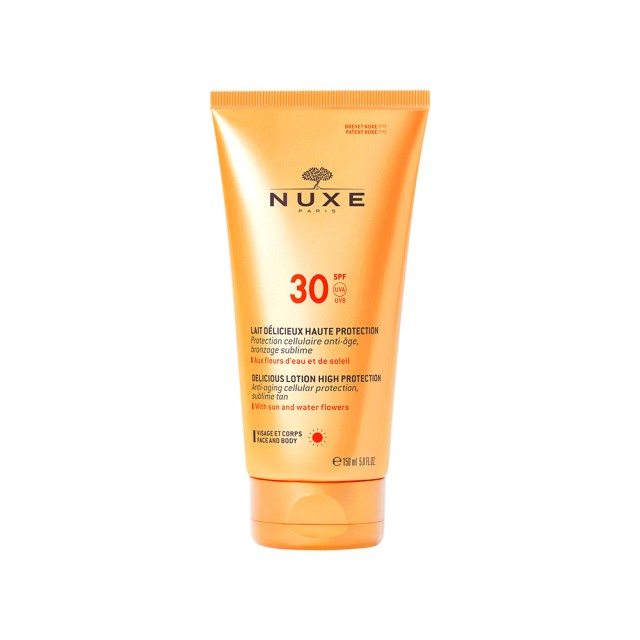 NUXE Sun Delicious Lotion Αντηλιακό Γαλάκτωμα Προσώπου & Σώματος SPF30 150ml