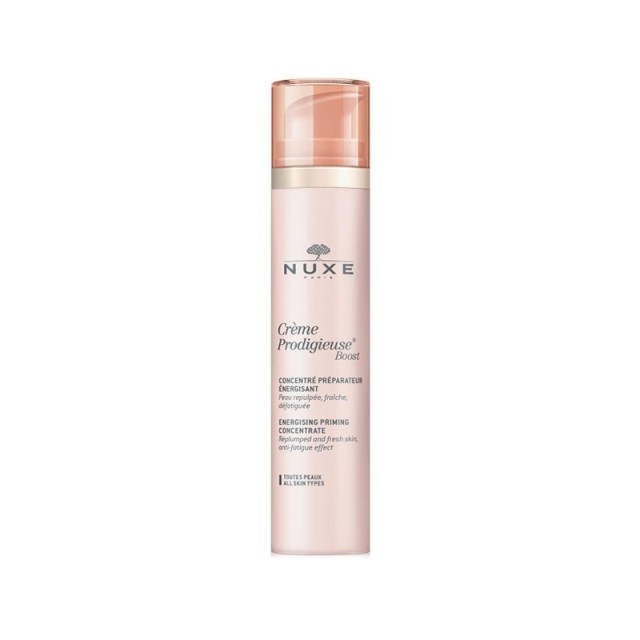 NUXE Prodigieuse Boost Energising Priming Concetrate Αναζωογονητικό Συμπύκνωμα Για Όλους Τους Τύπους Επιδερμίδας 100ml