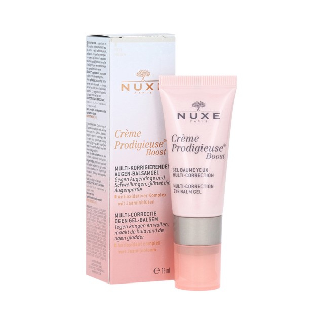 NUXE Creme Prodigieuse Boost Multi Correction Eye Balm Gel Gel Πολλαπλής Δράσης για την Περιοχή των Ματιών 15ml