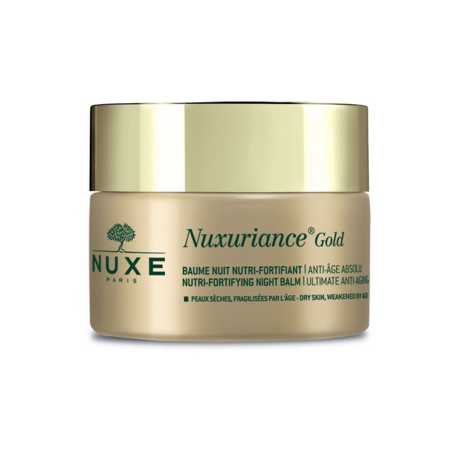 NUXE Nuxuriance Gold Nutri-Fortifying Night Balm Βάλσαμο Νύχτας για Θρέψη και Ενδυνάμωση 50ml