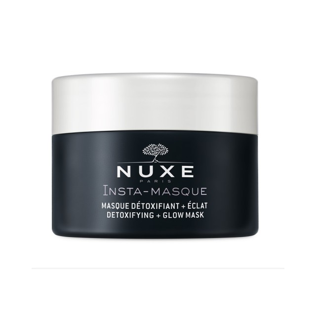 NUXE Insta-Masque Detoxifying + Glow Mask Αποτοξινωτική Μάσκα Προσώπου Με Ενεργό Άνθρακα 50ml