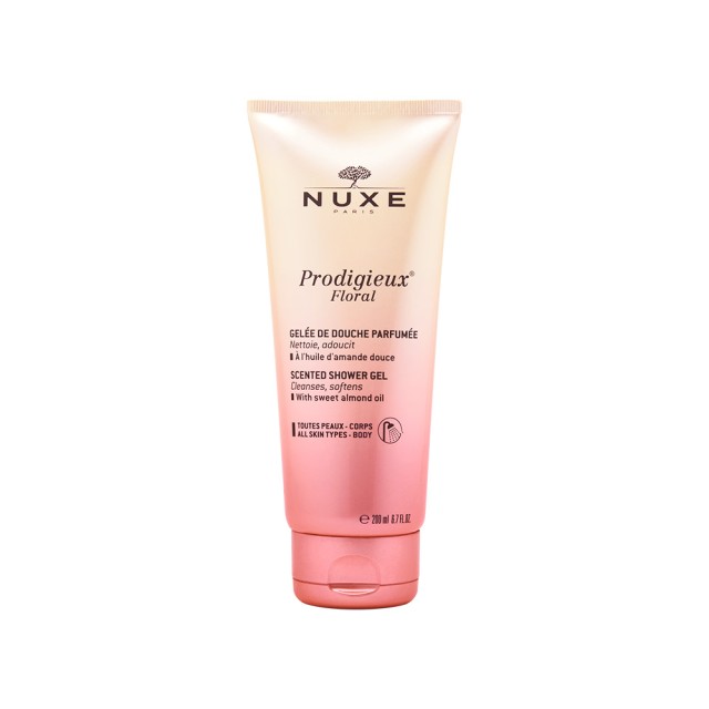 NUXE Prodigieux Floral Scented Shower Gel Ενυδατικό Αφρόλουτρο 200ml