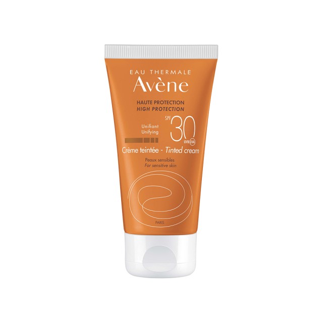 AVENE Sun Cream Teinte Αδιάβροχη Αντηλιακή Κρέμα Προσώπου SPF30 με Χρώμα 50ml