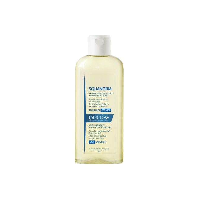 DUCRAY Squanorm Σαμπουάν κατά της Λιπαρής Πιτυρίδας 200ml