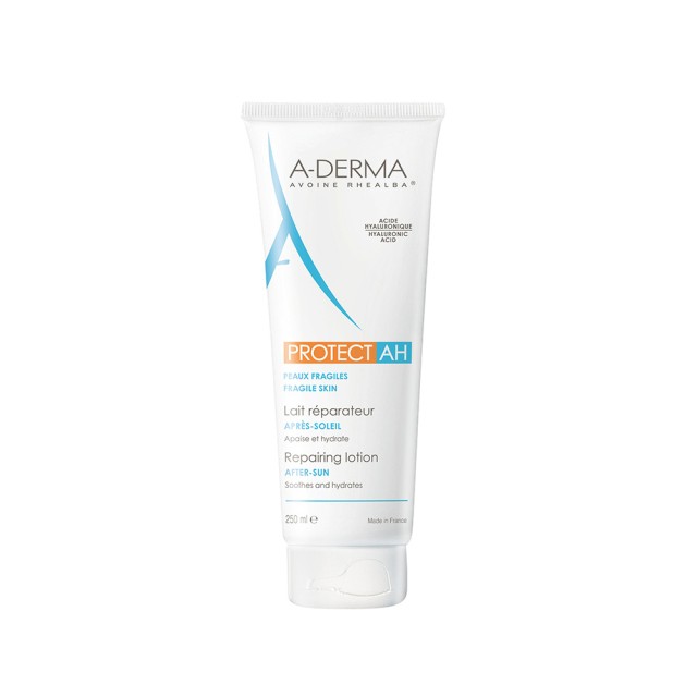 A-DERMA Protect AH After Sun Moisturizing Emulsion for After the Sun Ενυδατικό Γαλάκτωμα Για Μετά τον Ήλιο Για Πρόσωπο - Σώμα 250ml ληξη 11\23