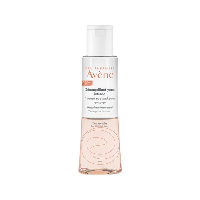 AVENE Intense Eye Make-Up Remover Waterproof Διφασικό Ντεμακιγιάζ Ματιών 125ml