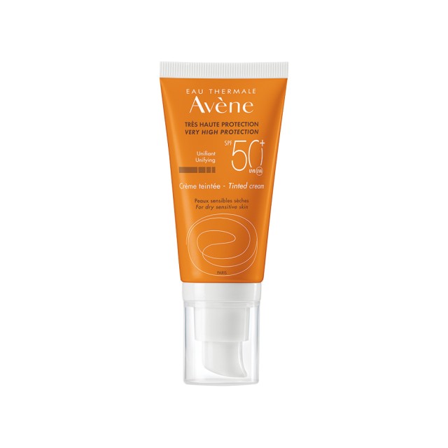 AVENE Sunscreen SPF50+ με Χρώμα για Ξηρή Επιδερμίδα 50ml