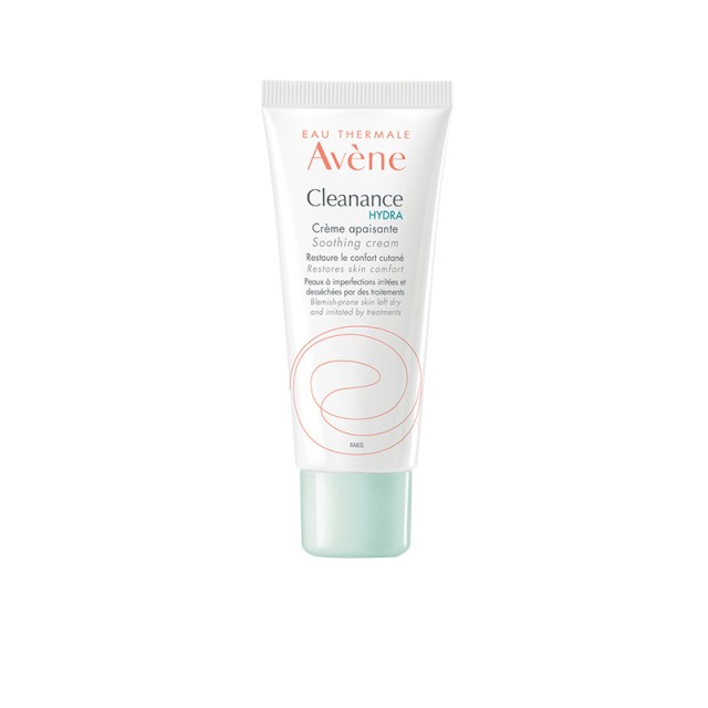 AVENE Cleanance Hydra Creme Apaisante Καταπραϋντική Ενυδατική Κρέμα Προσώπου για Ακνεϊκές Επιδερμίδες 40ml