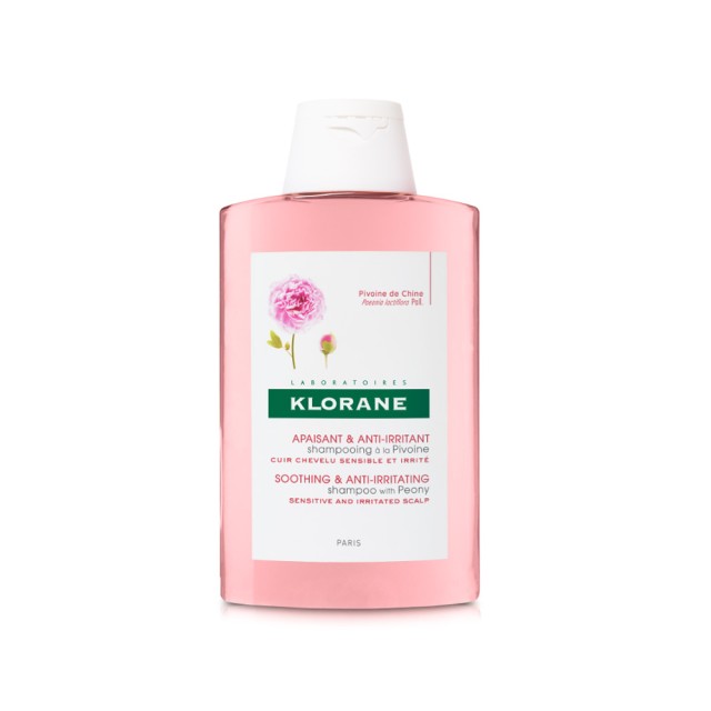 KLORANE Peony Shampoo Καταπραϋντικό Σαμπουάν με Βιολογική Παιώνια 200ml