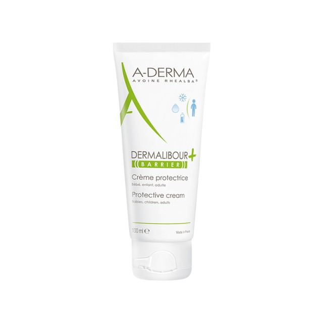 A-DERMA Dermalibour+ Barrier Προστατευτική Κρέμα Για Δερματικούς Ερεθισμούς 100ml