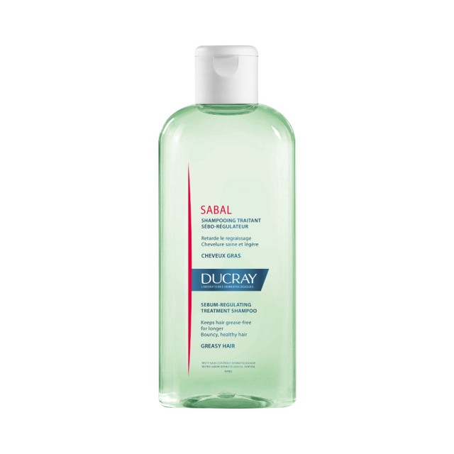DUCRAY Sabal Treatment Σμηγματορρυθμιστικό Σαμπουάν για Λιπαρά Μαλλιά & Τριχωτό 200ml