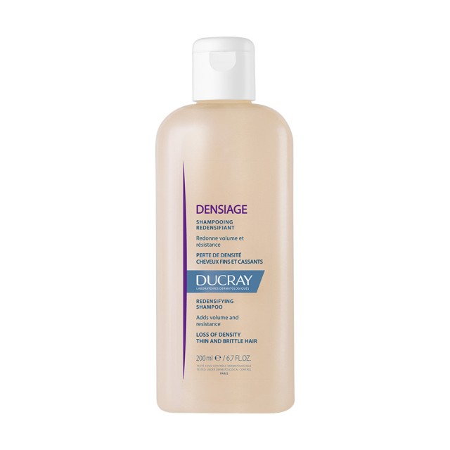 DUCRAY Densiage Shampoo Αναγεννητικό Σαμπουάν για Αδύναμα και Ταλαιπωρημένα Μαλλιά 200ml