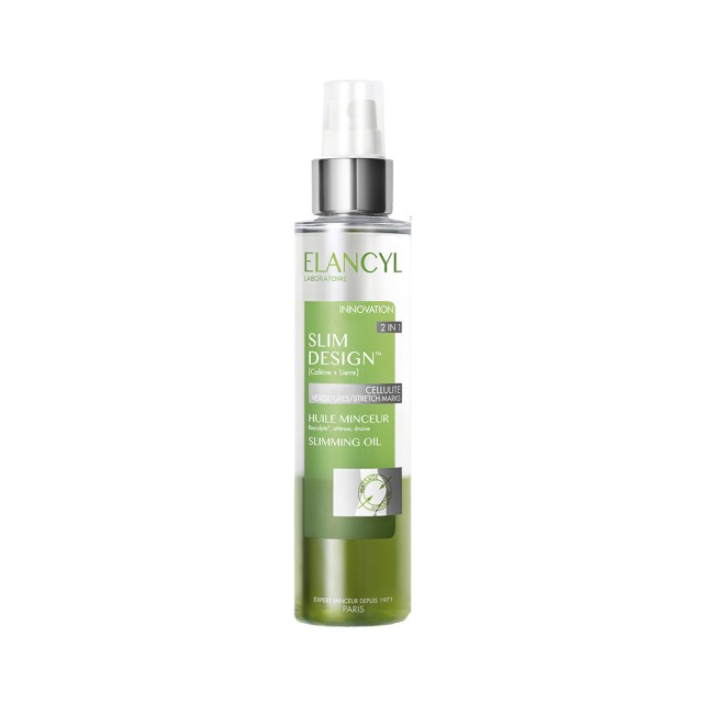 ELANCYL Slim Design Slimming Oil Διφασικό Έλαιο Αδυνατίσματος με Καφεΐνη - Καταπολέμηση Κυτταρίτιδας & Πρόληψη Εμφάνισης Ραγάδων 150ml