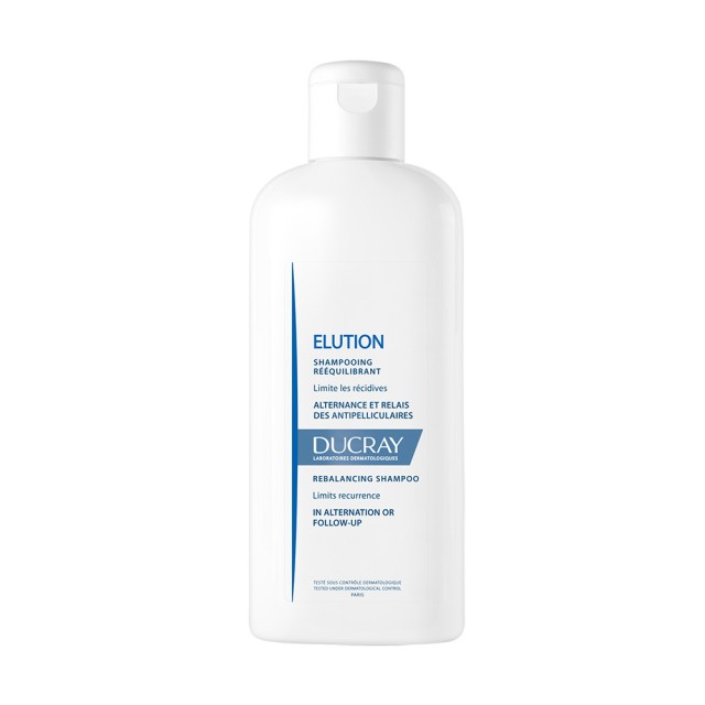DUCRAY Elution Balancing Σαμπουάν κατά της Πιτυρίδας για Όλους τους Τύπους Μαλλιών 400ml