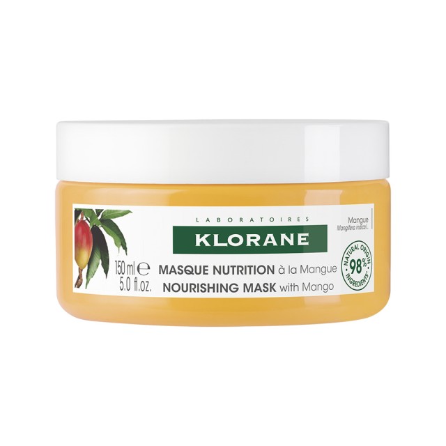 KLORANE Mangue Repair Nourishing Mask Επαναρθωτική Μάσκα Θρέψης με Μάνγκο 150ml