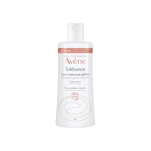 AVENE Tolerance Control Λοσιόν Καθαρισμού Προσώπου για Υπερευαίσθητες Αντιδραστικές Επιδερμίδες 400ml