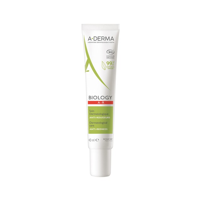 A-DERMA Biology Soin Ar Δερματολογική Φροντίδα Κατά της Ερυθρότητας του Προσώπου 40ml