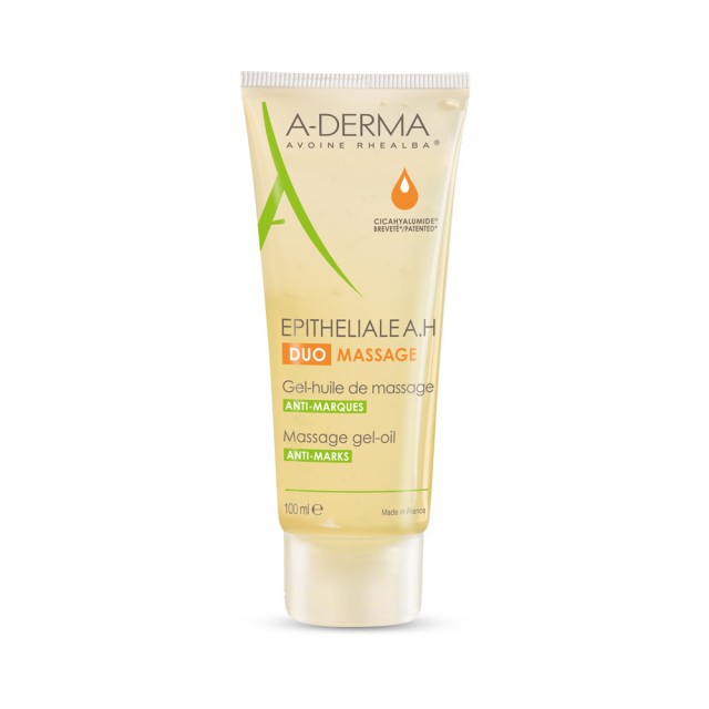 A-DERMA Epitheliale AH DUO Massage Gel - Έλαιο Μασάζ Κατά Των Δερματικών Σημαδιών 100ml
