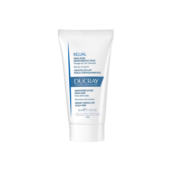 DUCRAY Kelual Emulsion για τη Νινίδα του Πρόσωπου και Τριχωτού της Κεφαλής 50ml