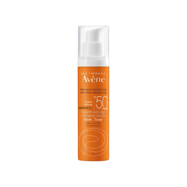 AVENE Creme Solaire Antiage Teinte SPF50 + Αντηλιακή κρέμα προσώπου με αντιγηραντική δράση & χρώμα 50ml