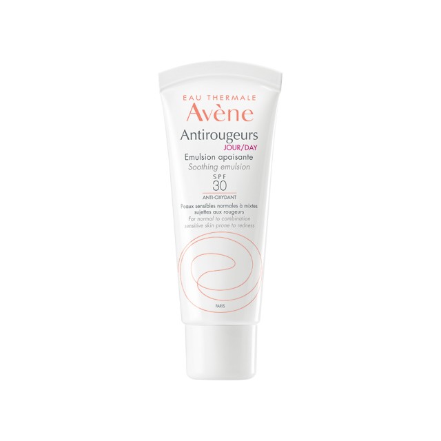 AVENE Antirougeurs Soothing Emulsion Day Καταπραϋντικό Γαλάκτωμα Προσώπου Ημέρας Κατά των Κοκκινίλων για Κανονικές / Μικτές Επιδερμίδες 40ml