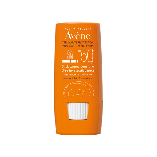 AVENE Sunscreen Stick SPF50 + Στικ για Ευαίσθητες Ζώνες 8gr