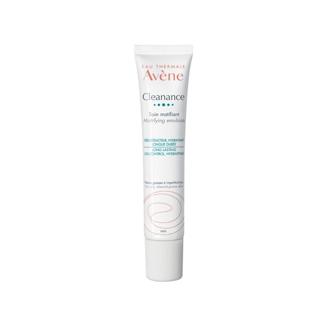 AVENE Cleanance Moisturizing Emulsion for Matte Effect Αποτέλεσμα Φροντίδα Κατά Της Λιπαρότητας 40ml