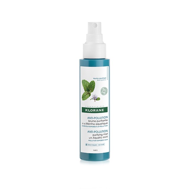 KLORANE Aquatic Mint Mist για Καθαρισμό και Αποτοξίνωσης από την Ρύπανση με Υδάτινη Μέντα 100ml