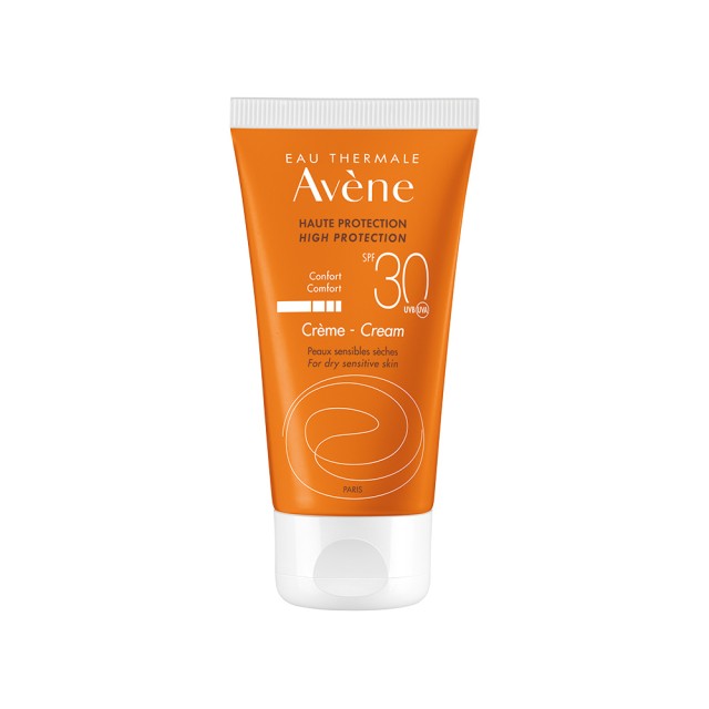 AVENE Sunscreen Αντηλιακή Κρέμα SPF 30 για το Ξηρό & Πολύ Ξηρό Δέρμα του Προσώπου 50ml