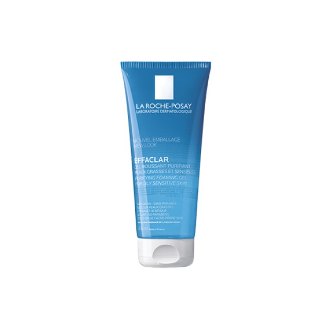 LA ROCHE POSAY Effaclar Purifying Foaming Gel Καθαριστικό για Λιπαρό /  Ευαίσθητο Δέρμα που Απομακρύνει το Σμήγμα 200ml