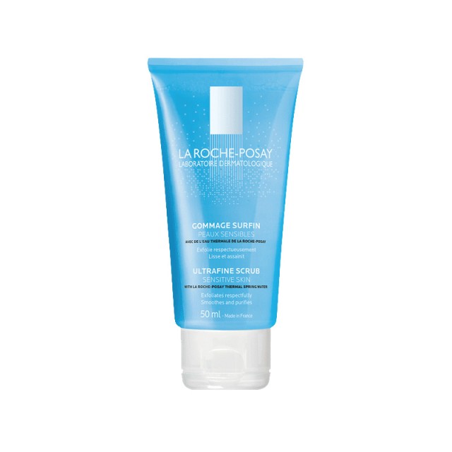 LA ROCHE POSAY Physiological Ultra-Fine Scrub Απολεπιστικό & Καθαριστικό Προσώπου σε Gel για Ευαίσθητες Επιδερμίδες 50ml