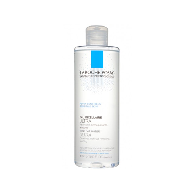 LA ROCHE POSAY Micellar Water Ultra Ντεμακιγιάζ Προσώπου, Ματιών & Χειλιών για Ευαίσθητο Δέρμα 400ml
